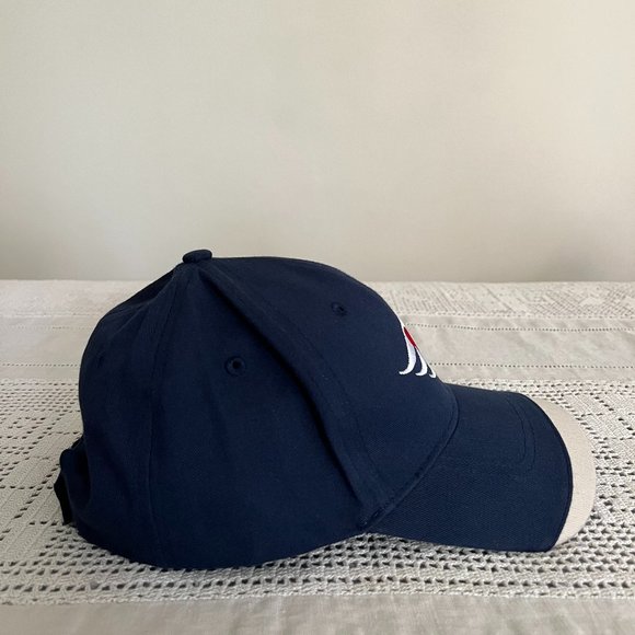 Disney Cruise Line Mickey Mouse adjustable baseball hat navy, beige, white & red - Picture 5 of 8